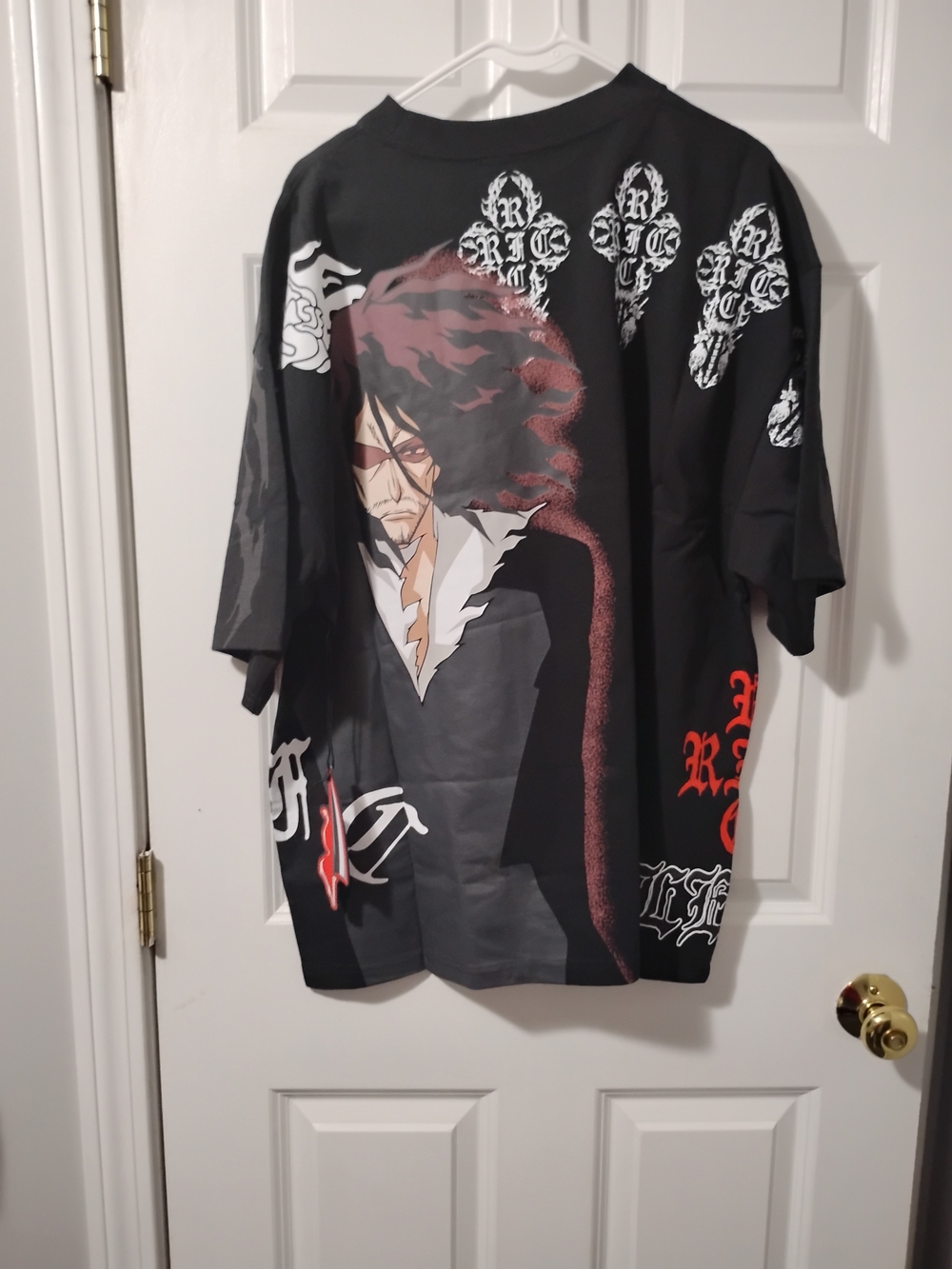 Civil Regime Bleach Black Graphic Men's Shirt